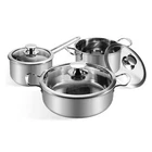 Wodillo 6PCS Pots And Pans Set, Stainless Steel Nonstick Kitchen Coo... New. Price: $55.68.