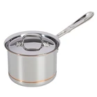 All-clad Copper Core Saucepan With Lid 17CM/1.8L New. Price: $214.68.