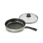 Tramontina 10 Champagne Nonstick Covered Deep Saute Pan New. Price: $19.74.