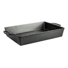 Lodge Cast Iron Casserole Baking Pan Dual Handles Seasoned 9 X 13 New. Price: $37.81.