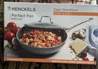 Henckels Capri Ceramic 11-INCH Aluminum Nonstick Perfect Pan With Lid New. Price: $95.99.