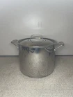 Cuisinart Multiclad Pro 8 Qt Stock Pot W/ Lid Tri-ply Stainless Induct Used. Price: $57.50.