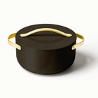 Ceramic Dutch Oven 6.5 Qt Nonstick Pot With Lid Black Caraway Electric Toxic New. Price: $299.99.