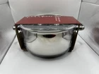 Dutch Oven Stock Pot Stainless Steel 5.5 Quart Cook Tools Glass Lid New. Price: $21.99.