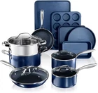 Granitestone 15-PIECE Non-stick Cookware Set Diamond Coated, Dishwasher Safe New. Price: $147.00.