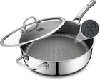 Frying Pans With Lid,hybrid 5 Quart Saute Pan,pfoa Free Cookw New. Price: $77.76.