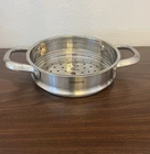 Carote Stainless Steel Steamer Cooking Pot Pan Insert 8 Diameter Great Cond Used. Price: $20.00.