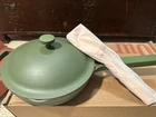 Our Place Always Pan 2.6 Qt 10.5 W/ Wooden Spoon + Steamer Basket -2.0 Sage New. Price: $79.99.