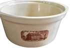 Amana Radarange 4 Qt Stoneware Country Cooker With Amber Glass Lid Used. Price: $35.00.