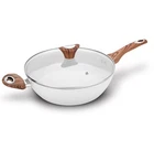 Phantom Chef PC-016G-230 11" Deep Frypan Beige (PC016G230) New. Price: $50.02.