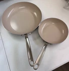 Tramontina 8" & 12" Ivory Ceramic Nonstick Fry Pan Set New Box. Price: $39.99.