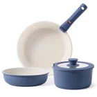 Carote 5 Pcs Pots Pans Nonstick, Cookware Set With Detachable Handles, Oven New. Price: $36.78.