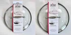 All-clad Essential's 12 And 10.5-INCH Lid Set For Fry Pans New. Price: $45.99.