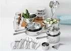 Mainstays Cookware Combo Set Stainless Steel, 52-PIECE (new). Price: $75.00.