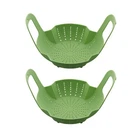 Instant Pot Official Silicone Steamer Basket, Set 2 - Green New. Price: $17.99.