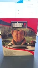 Weber Deluxe Poultry Roaster Stainless Steel Chicken Roasting Rack New. Price: $15.99.