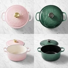 Wicked X Creuset Signature Enameled Cast Iron Round Dutch Oven, 4 1/2-QT. New. Price: $252.99.