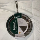 Cuisinart Tri-ply Stainless Steel 12 Inch Skillet New. Price: $45.00.