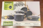 Greenpan Reserve 10PC Ceramic Nonstick Cookware Set Matte Black Pots Pans New. Price: $220.00.