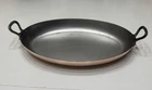 Mauviel 1830 French Copper 14" Gratin Pan Stainless Used. Price: $195.00.