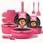 Carote 15PCS Pots And Pans Set Non Stick, Cookware Toxic With Detacha... New. Price: $90.40.