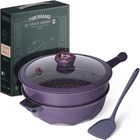Tiborang 8 Multipurpose 11 Inch 5 Qt Frying Pans Nonstick With Lid,steamed New. Price: $51.24.