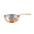 Mauviel M'heritage M'200 Chef Pan With Brass Handle, 3.6-QT New. Price: $441.00.