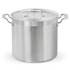 Nutrichef Stainless Steel Cookware Stockpot - 24 Quart, Heavy Duty Induction New. Price: $102.99.
