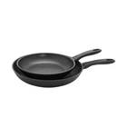 Ballarini Avola 2-PC Aluminum Nonstick Fry Pan Set, Made Italy Black New. Price: $155.97.
