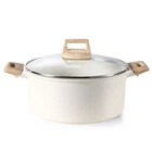 Carote 6 Qt Nonstick Stock With Lid Soup Pot, Quarts, Cream White. Price: $68.45.