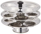 Tabakh 3-RACK Stainless Steel Baby Mini Idli Stand Makes 15 Idlys Small New. Price: $31.96.