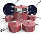 Nuwave Lux 13PC Forged Lightweight Cookware Set Pfas Free, Multiple, Cinnamon New. Price: $265.97.