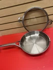 Calphalon Premier 1390 Stainless Steel 10 IN/25.4CM Saut Pan & Lid Display New. Price: $94.99.