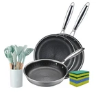 Vivicreate 19-PIECE Tri-ply Stainless Steel Frying Pan Set Skillets Cookware ... New. Price: $56.25.