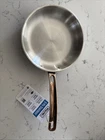 Viking 8 Inch 3-PLY Stainless Steel With Copper Handle Omelette Fry Pan New. Price: $49.99.