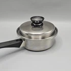 Vintage Amway Queen Stockpot Quart 18/8 Stainless Steel Sauce Pan Made Usa Used. Price: $18.99.