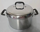 Tools Of The Trade Qt Cookware Bonded Induction Base Stock Pot W/lid 30478 Used. Price: $17.99.