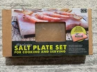 Charcoal Companion CC6064 Himalayan Salt Plate And Holder Set New. Price: $39.99.