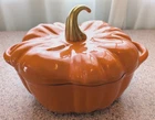 Cast Pumpkin Dutch Oven 1.8 Liter Smith & Clark Ironworks Orange Casserole New. Price: $29.99.