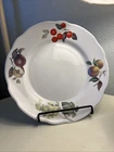 Bia Cordon Bleu Hand Painted Fruit COB13 10 1/2 Scalloped Edge Dinner Plate Used. Price: $19.00.