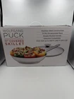 Wolfgang Puck 11" Covered Skillet Stainless Steel Oven Safe With Glass Lid - New. Price: $38.99.