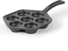 Cast Iron Danish Aebleskiver Preseasoned Cookware For Pancake Puf New. Price: $23.99.