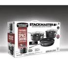 Granitestone Non Stick Cookware Set Diamond Stackmaster Stackable Aluminum New. Price: $249.99.