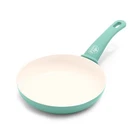 Greenlife Soft Grip Healthy Ceramic Nonstick, Frying Pan/skillet, 8", Turquoise New. Price: $39.59.