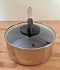 Masterclad Pro Series 2 Qt Stainless Steel Nonstick Saucepan W/lid By Regal Ware Used. Price: $19.99.