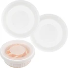 Silicone Lids For Corningware 16-OUNCE Round Dish, 2 Pack Reusable Covers New. Price: $19.79.