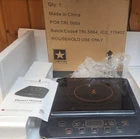 Copper Chef 1300 Watt Induction Cooktop KC16067-00300 W/box,manual Used. Price: $35.00.