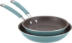 Skillet Set Nonstick Frying Pans 9.25 11 Agave Blue Rachael Ray Cucina Inch New. Price: $89.99.