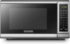 Black+decker EM720CB7 Digital Microwave Oven With Turntable Push-button Door, Ch New. Price: $100.08.