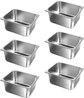 Wantjoin Steam Table Hotel Pans 1/2 Half Inch Size, 4" Deep New. Price: $81.83.